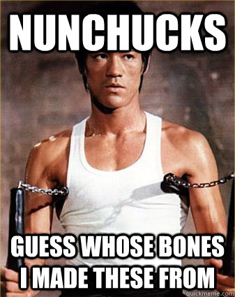 chuck norris nunchucks