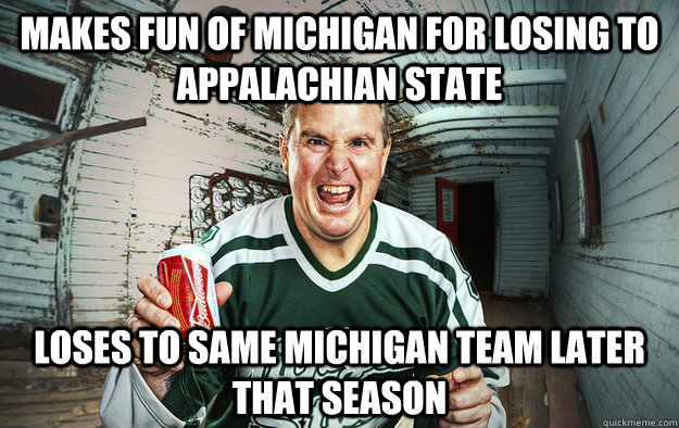 makes fun of michigan for losing to appalachian state loses - Michigan - Applachian State