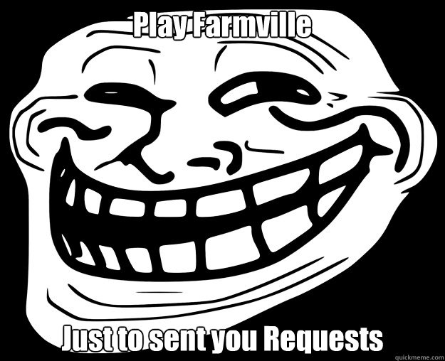 Farmville Troll Face