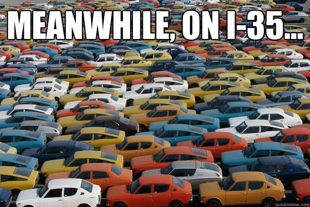 meanwhile on i35 - I-35