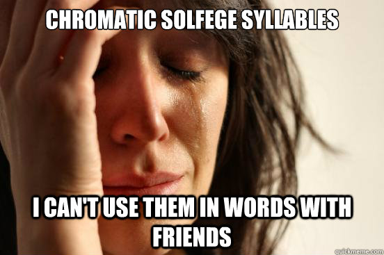 Chromatic Solfege