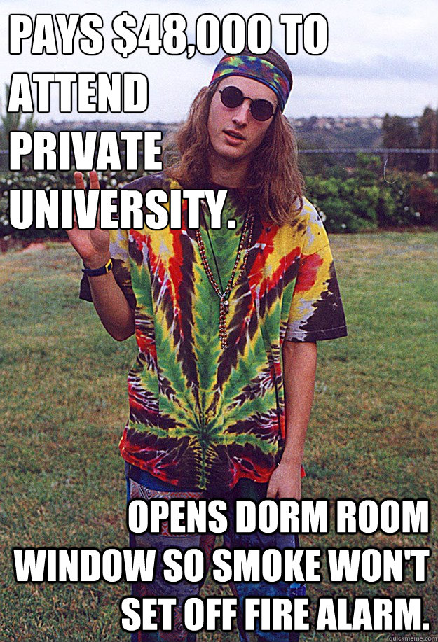 hippie dorm room