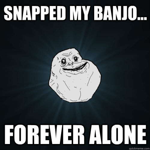 Snapped Banjo