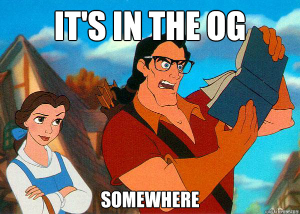 its in the og somewhere - Hipster Gaston