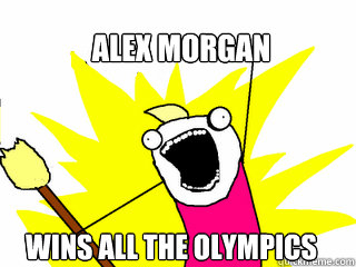 alex morgan wins all the olympics - All The Things