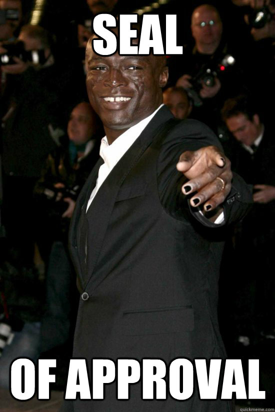 seal of approval - 