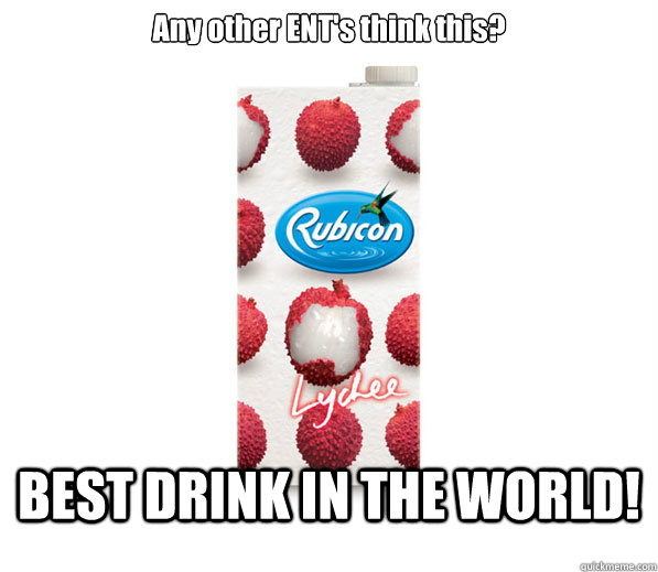 any other ents think this best drink in the world - Best drink at an 8