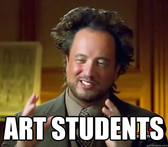 art students - Ancient Aliens