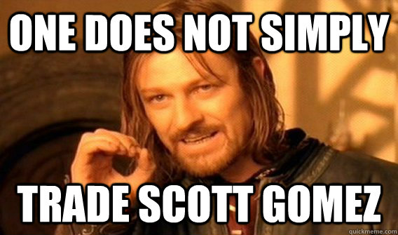 one does not simply trade scott gomez - One does not simply beat skyrim