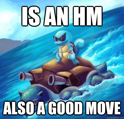 is an hm also a good move - Good HM Surf