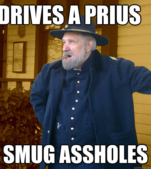 Smug Prius