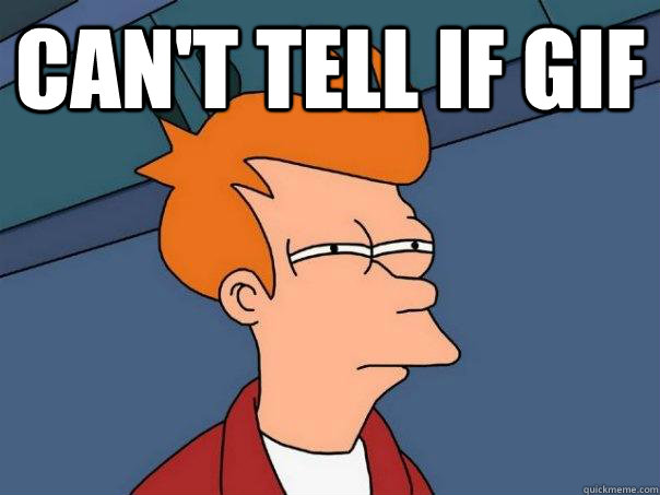 cant tell if gif - Futurama Fry