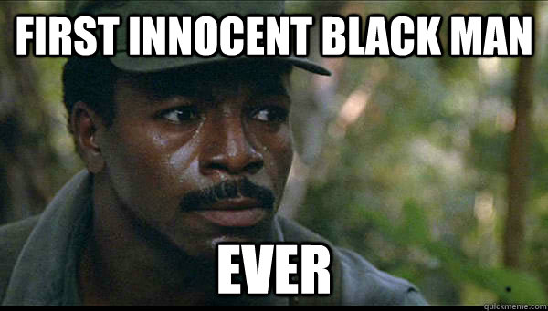 innocent black man