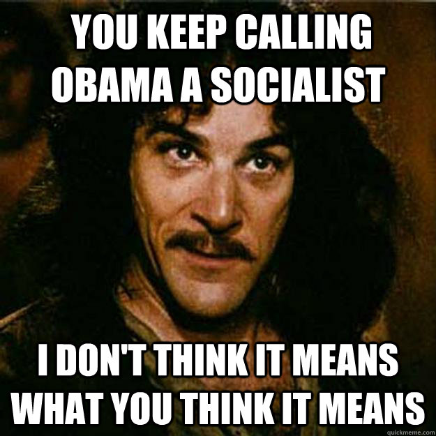 Actually, I know precisely what that means.
