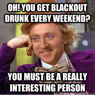 blackout drunk