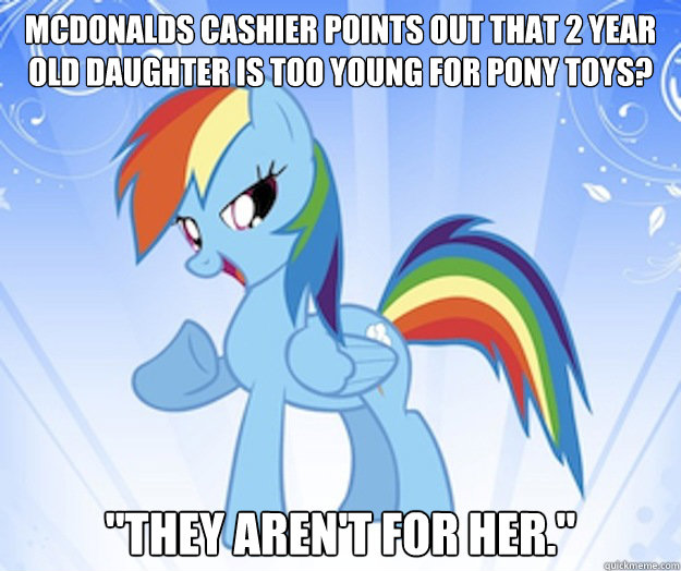 mcdonalds cashier points out that 2 year old daughter is too - Success Dash
