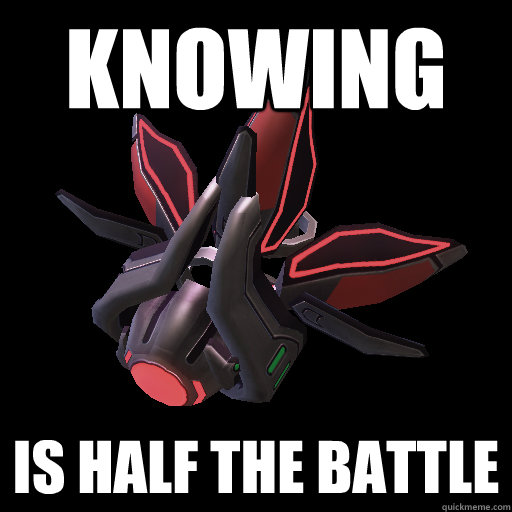 knowing is half the battle - obslove
