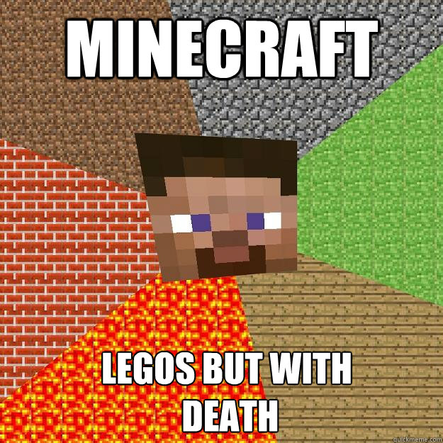 minecraft legos but with death - Minecraft