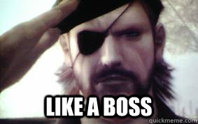 like a boss - I Used To Big Boss