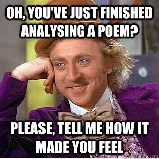 Analysing A Poem
