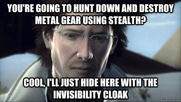 Scumbag Otacon (MGS1)