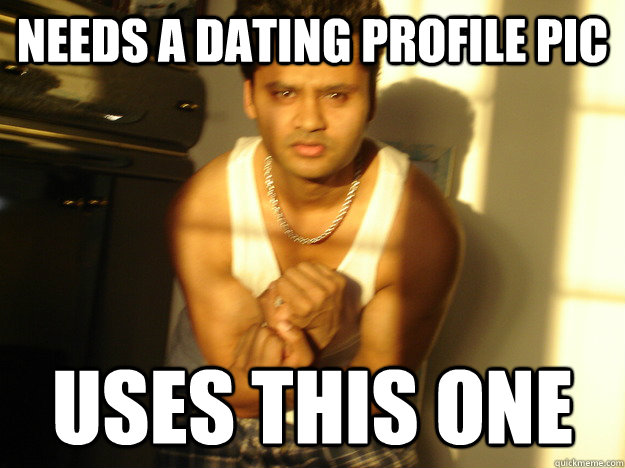needs a dating profile pic uses this one - Chodu Swaroop