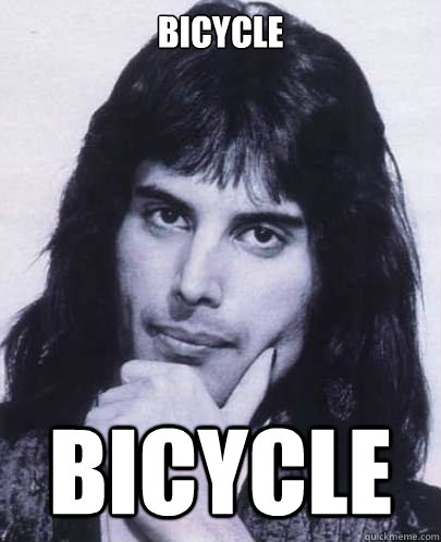 Freddie Mercury Bicycle