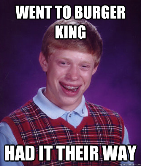 Burger King Meme