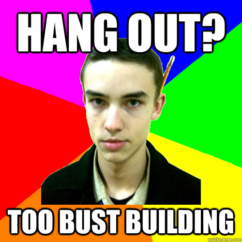 hang out too bust building - High-School Engineer