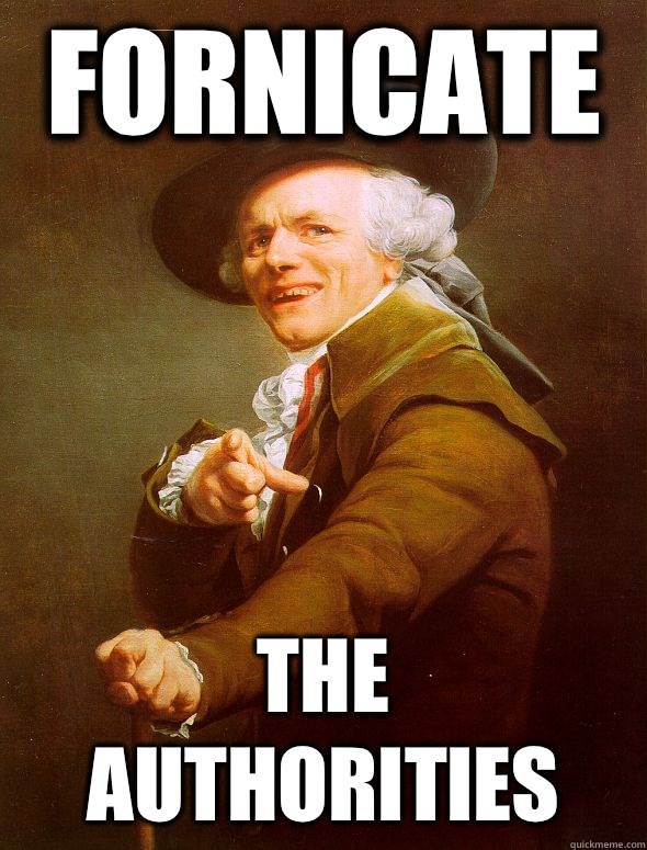 Fornicate The authorities - Joseph Ducreux