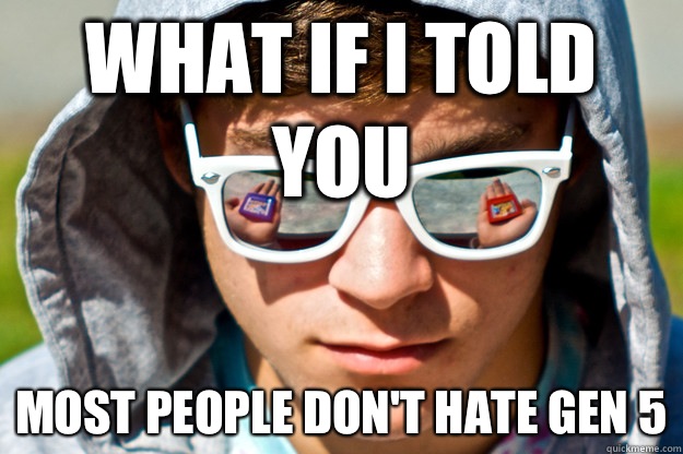What if I told you Most people dont hate Gen 5 - Pokemon Morpheus