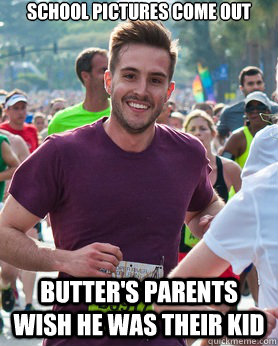 school pictures come out butters parents wish he was their - Ridiculously photogenic guy