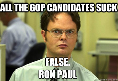 all the gop candidates suck