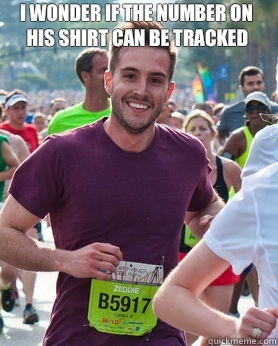 I wonder if the number on his shirt can be tracked - Ridiculously photogenic guy