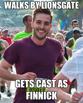 walks by lionsgate gets cast as finnick - Ridiculously photogenic guy
