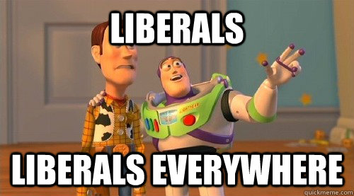 liberals liberals everywhere - Buzz Kill