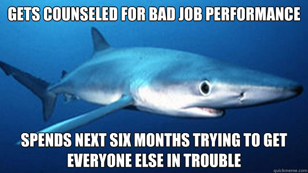 Gets Counseled For Bad Job Performance Spends Next Six Month - Annoying 