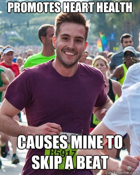 promotes heart health causes mine to skip a beat - Ridiculously photogenic guy