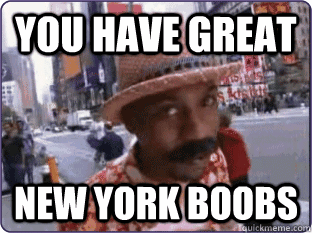 New York Boobs!