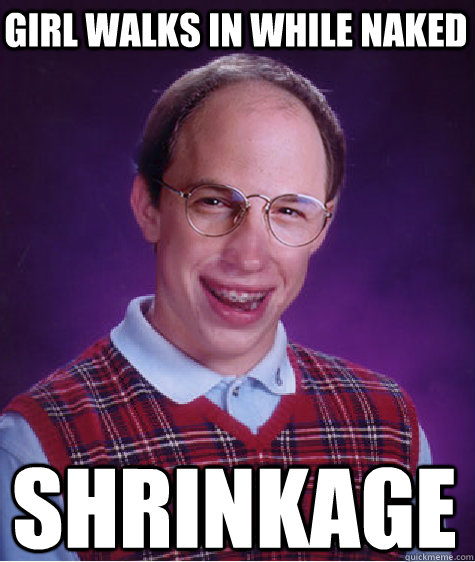 girl walks in while naked shrinkage - Bad Luck Costanza