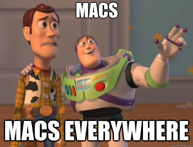 macs macs everywhere - Toy Story