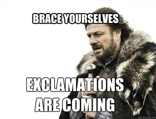 brace yourselves exclamations are coming - BRACE YOURSELF SOLO QUEUE
