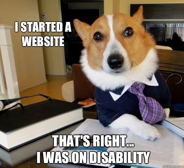 I started a website Thats right 14 years of experienc - Lawyer Dog