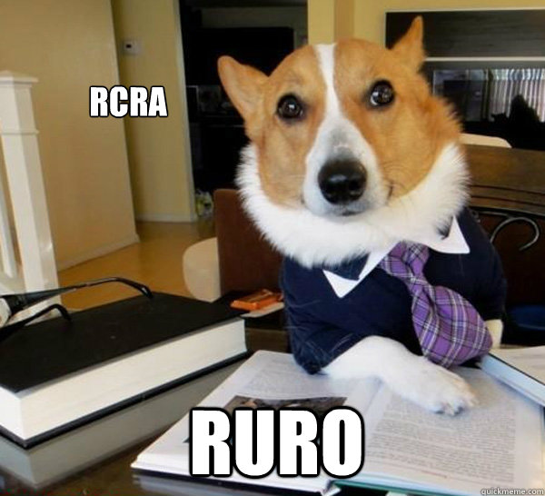 rcra ruro - Lawyer Dog