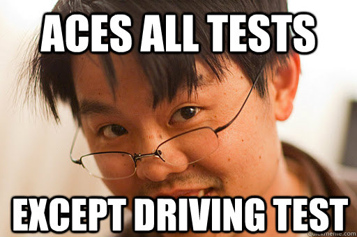 aces all tests except driving test - Smart Asian Kid