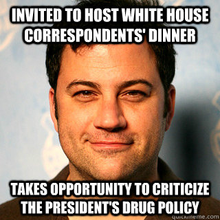 invited to host white house correspondents dinner takes opp -