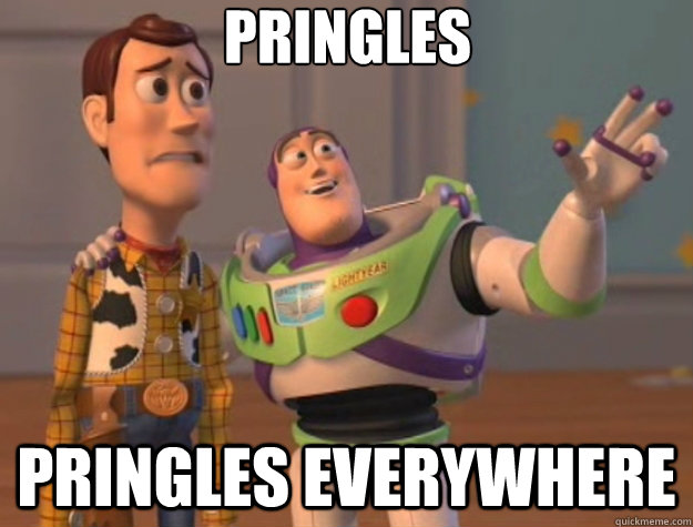 pringles pringles everywhere - Toy Story