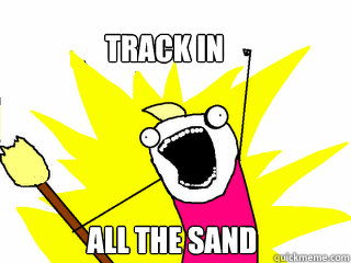track in all the sand - All The Things