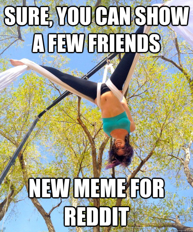 sure you can show a few friends new meme for reddit - Redditors Friend