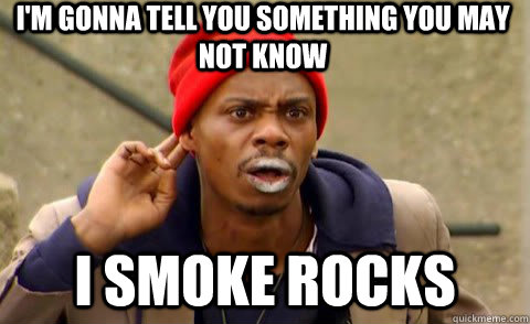 smoke rocks